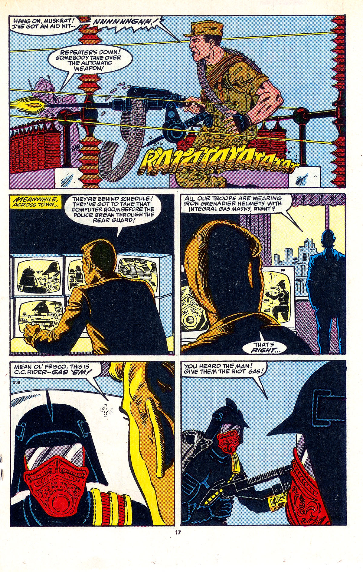 Read online G.I. Joe: A Real American Hero comic -  Issue #86 - 14