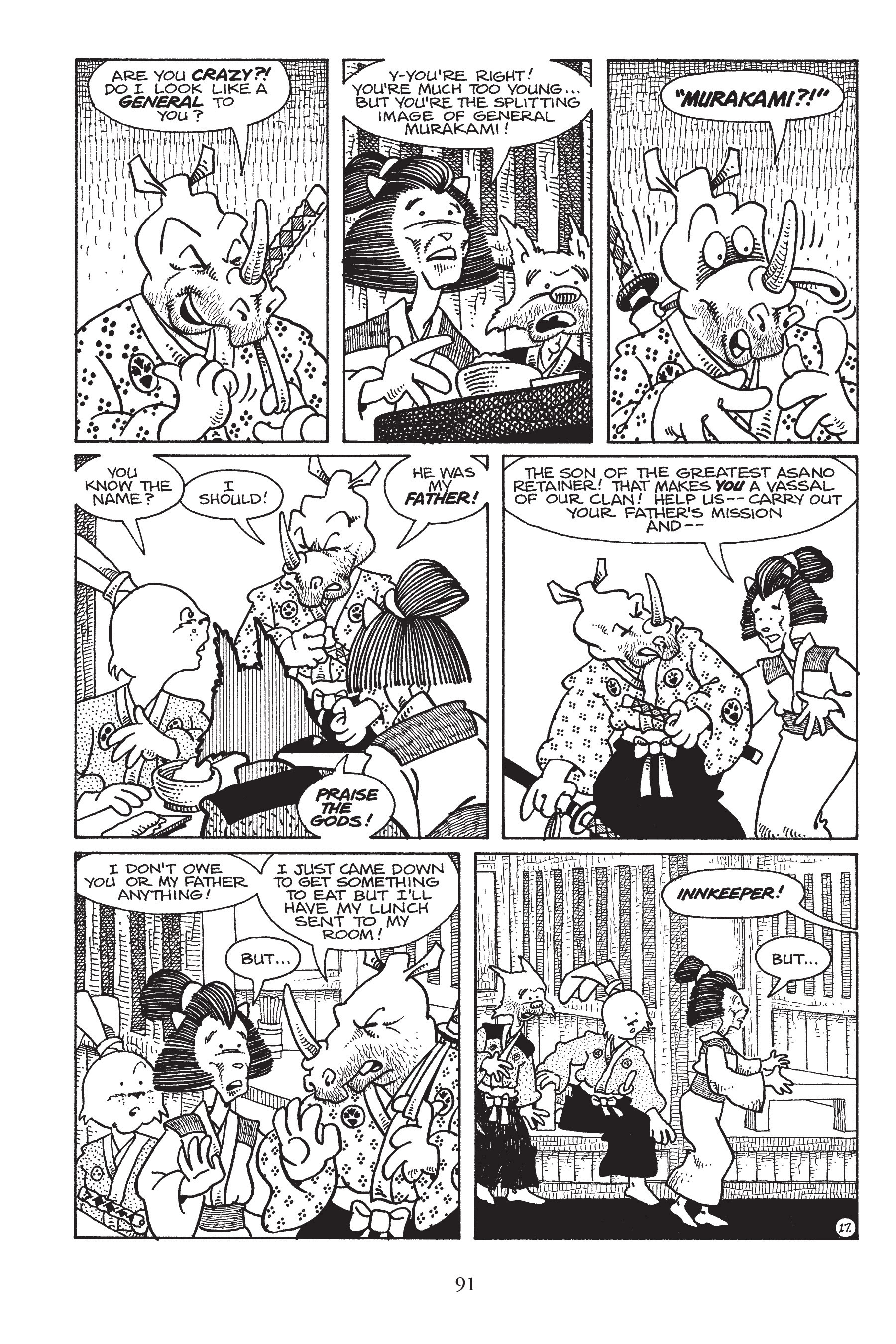 Read online Usagi Yojimbo (1987) comic -  Issue # _TPB 7 - 84