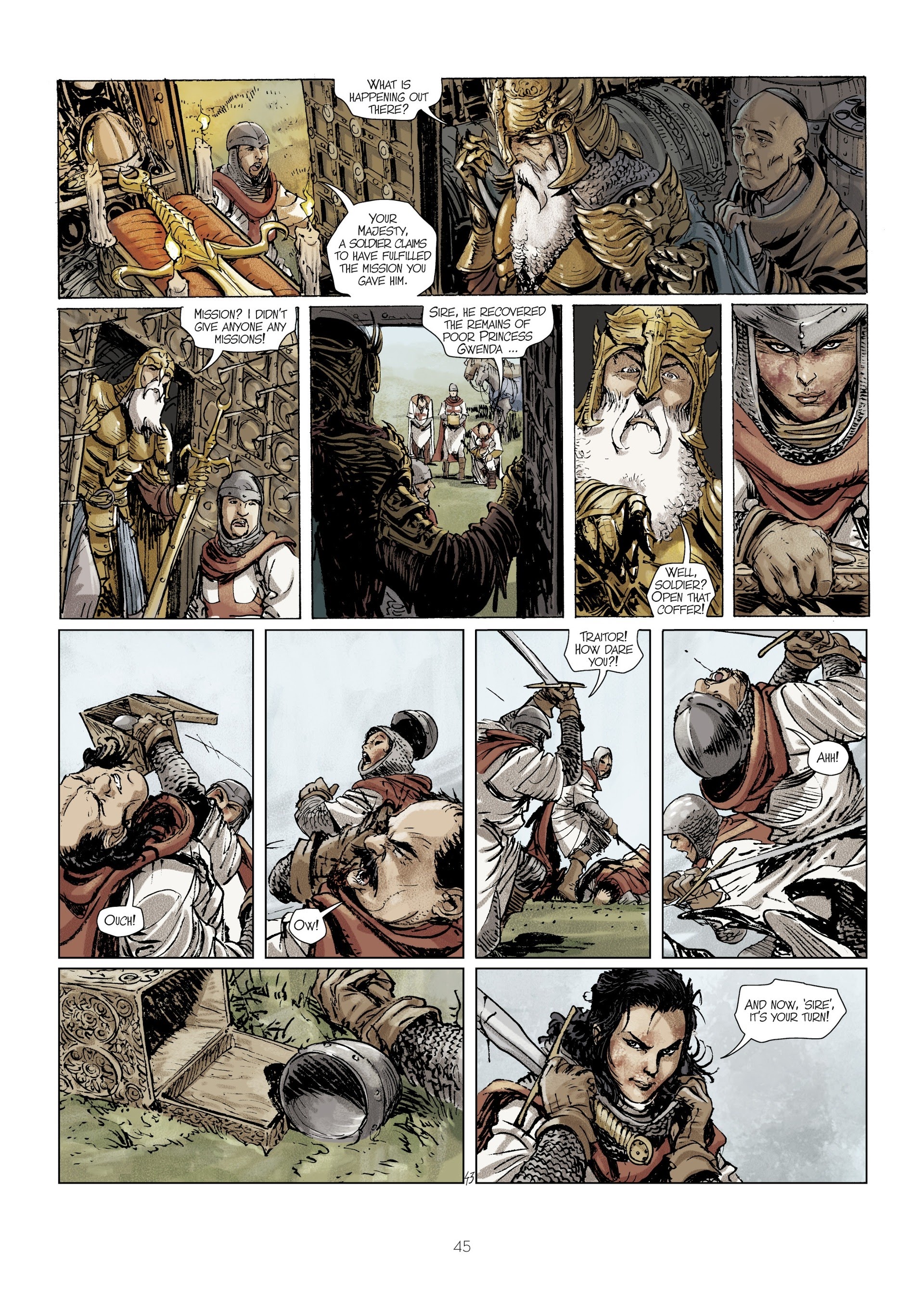 Read online Kriss of Valnor: Red as the Raheborg comic -  Issue # Full - 47