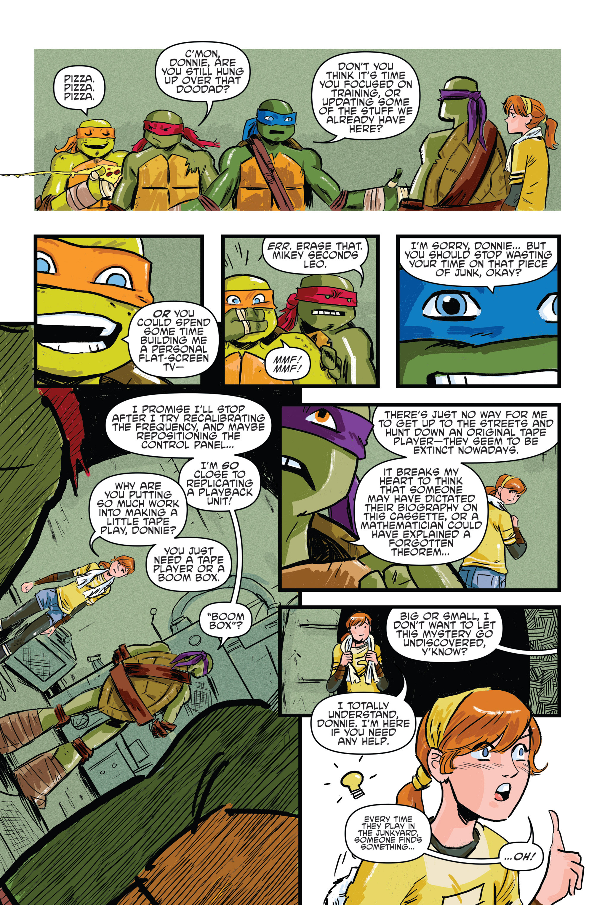 Read online Teenage Mutant Ninja Turtles Amazing Adventures comic -  Issue #4 - 17