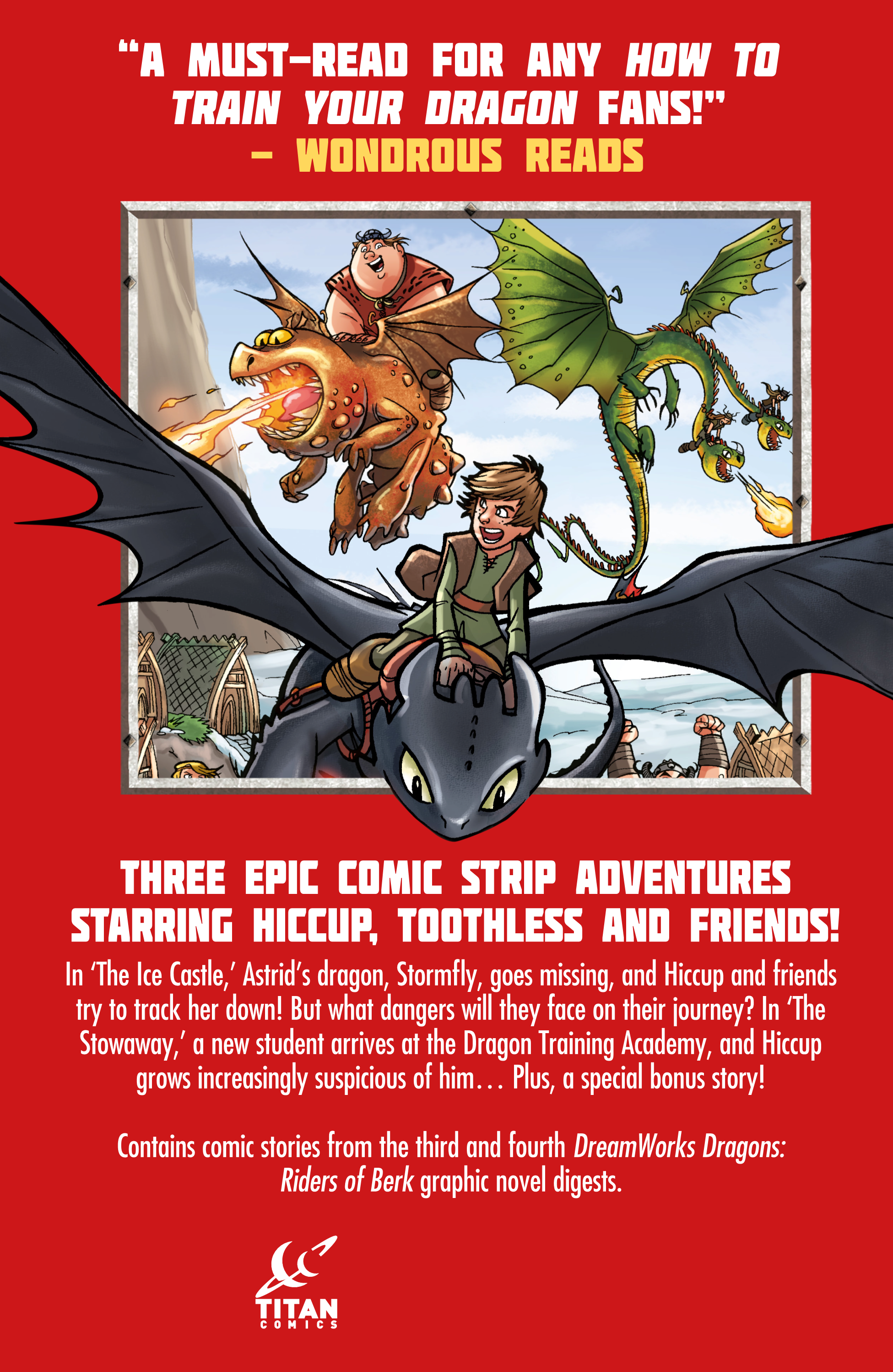 Read online DreamWorks Dragons: Riders of Berk comic -  Issue # _TPB - 115