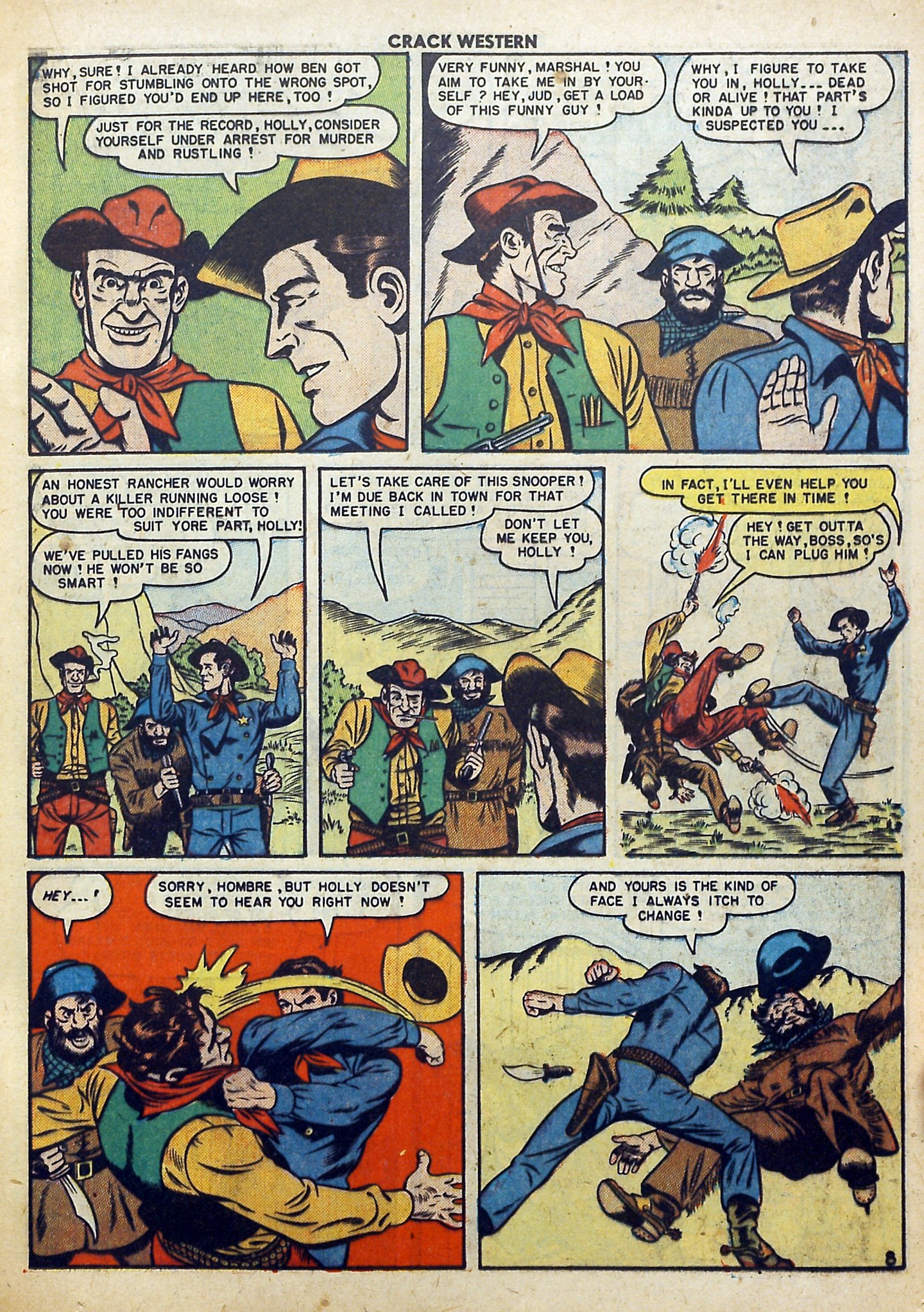 Read online Crack Western comic -  Issue #69 - 23
