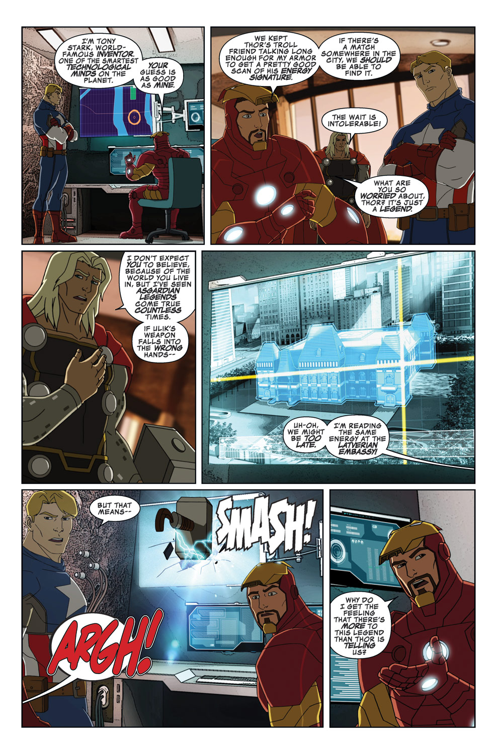 Read online Marvel Universe Avengers Assemble comic -  Issue #4 - 5