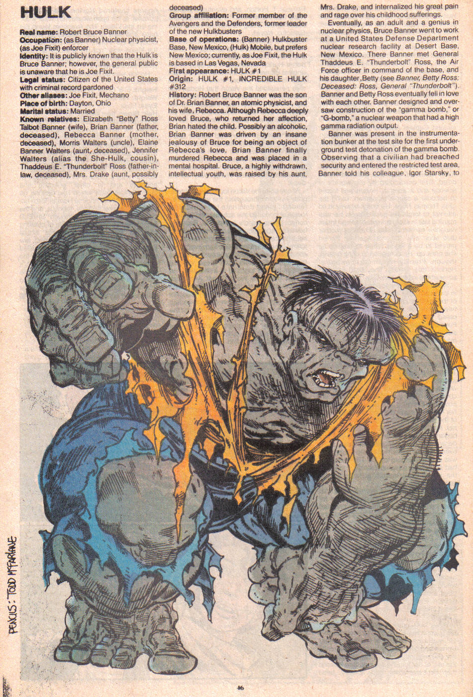 Read online The Official Handbook of the Marvel Universe: Update '89 comic -  Issue #3 - 48