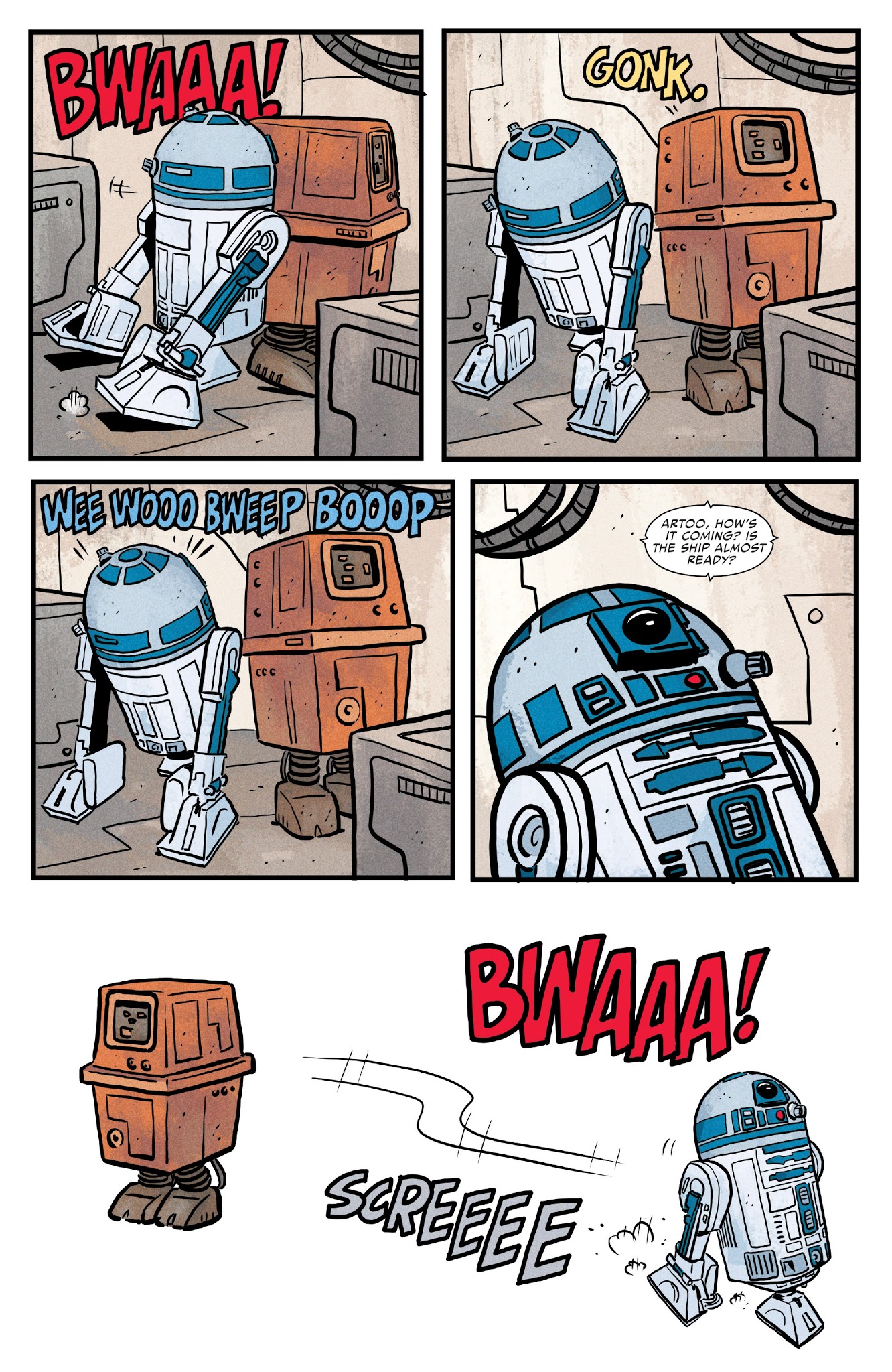 Read online Star Wars: Droids Unplugged comic -  Issue # Full - 18