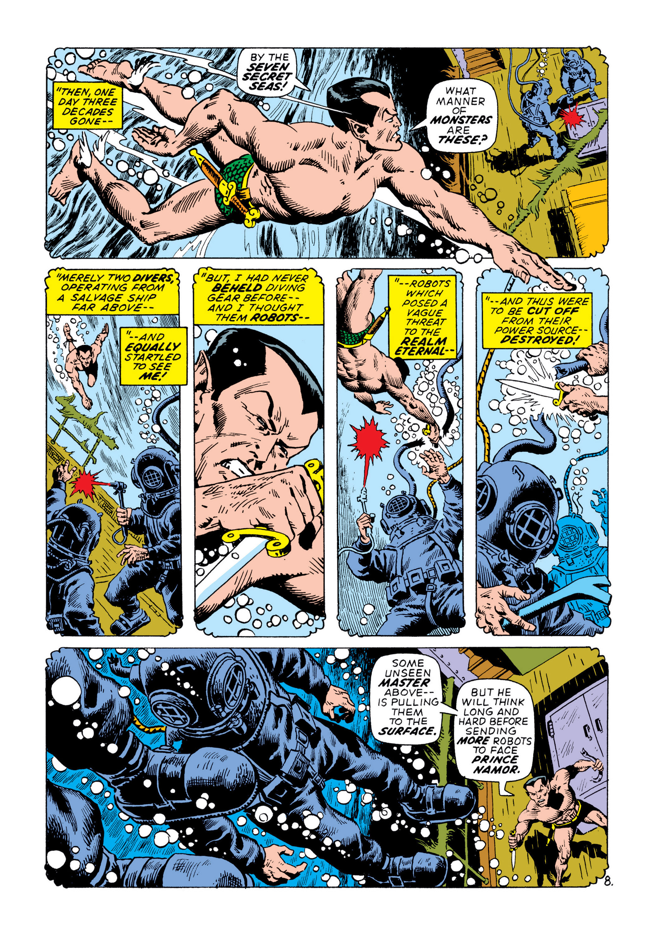 Read online Marvel Masterworks: The Sub-Mariner comic -  Issue # TPB 5 (Part 3) - 69