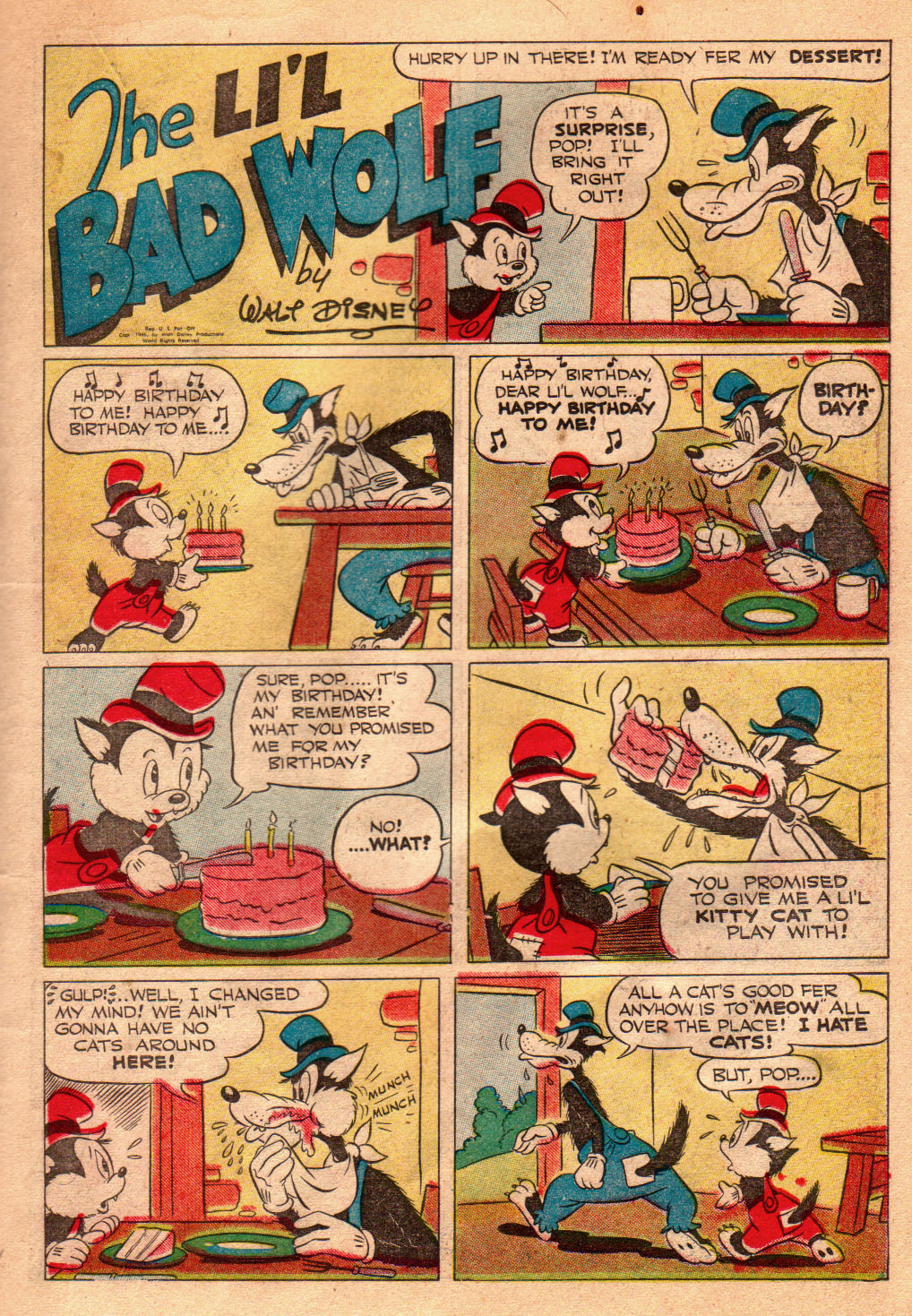 Read online Walt Disney's Comics and Stories comic -  Issue #70 - 21