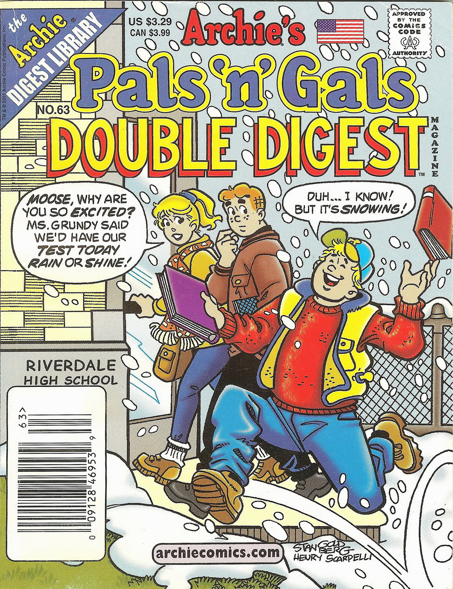 Archie's Pals 'n' Gals Double Digest Magazine issue 63 - Page 1