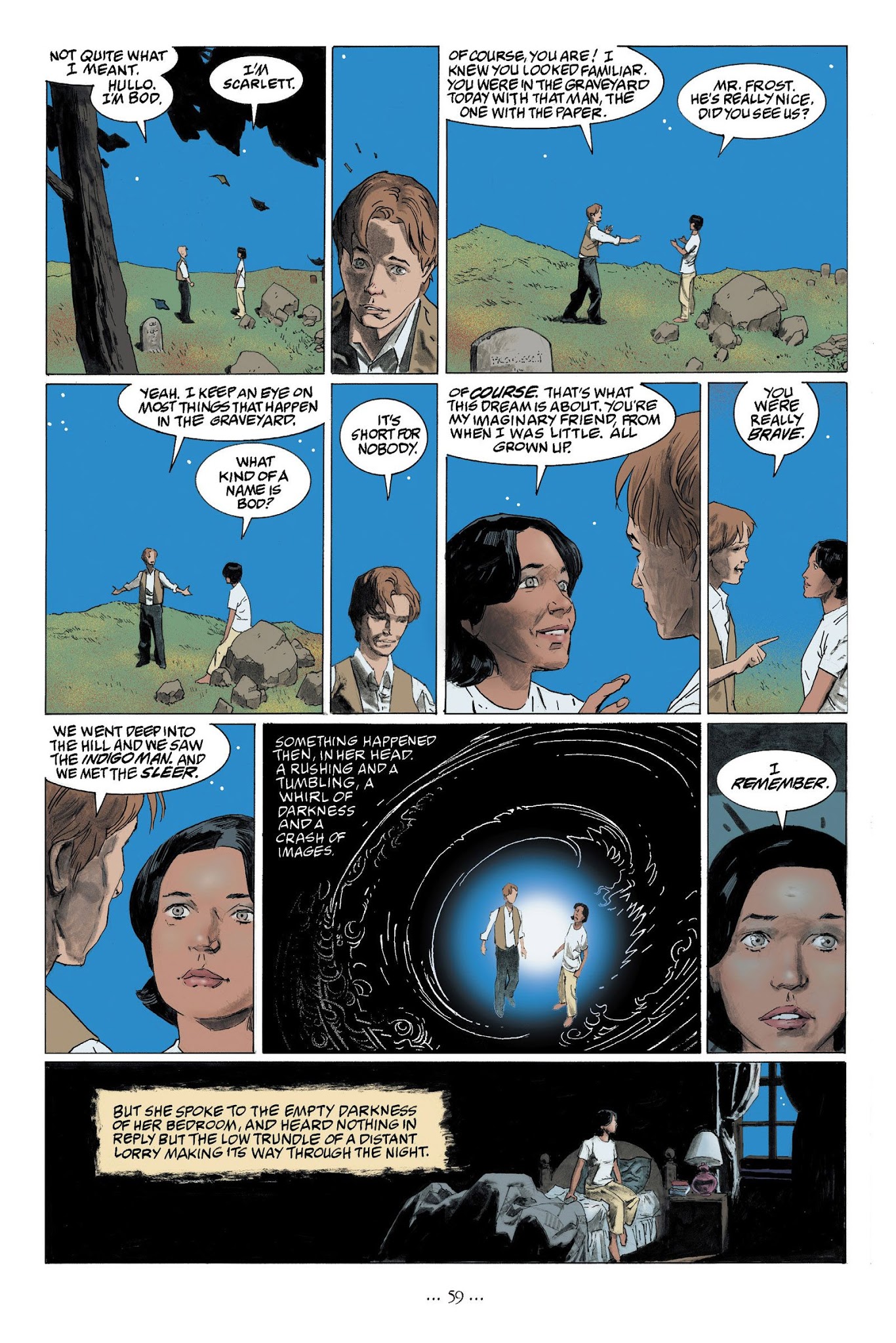 Read online The Graveyard Book: Graphic Novel comic -  Issue # TPB 2 - 65