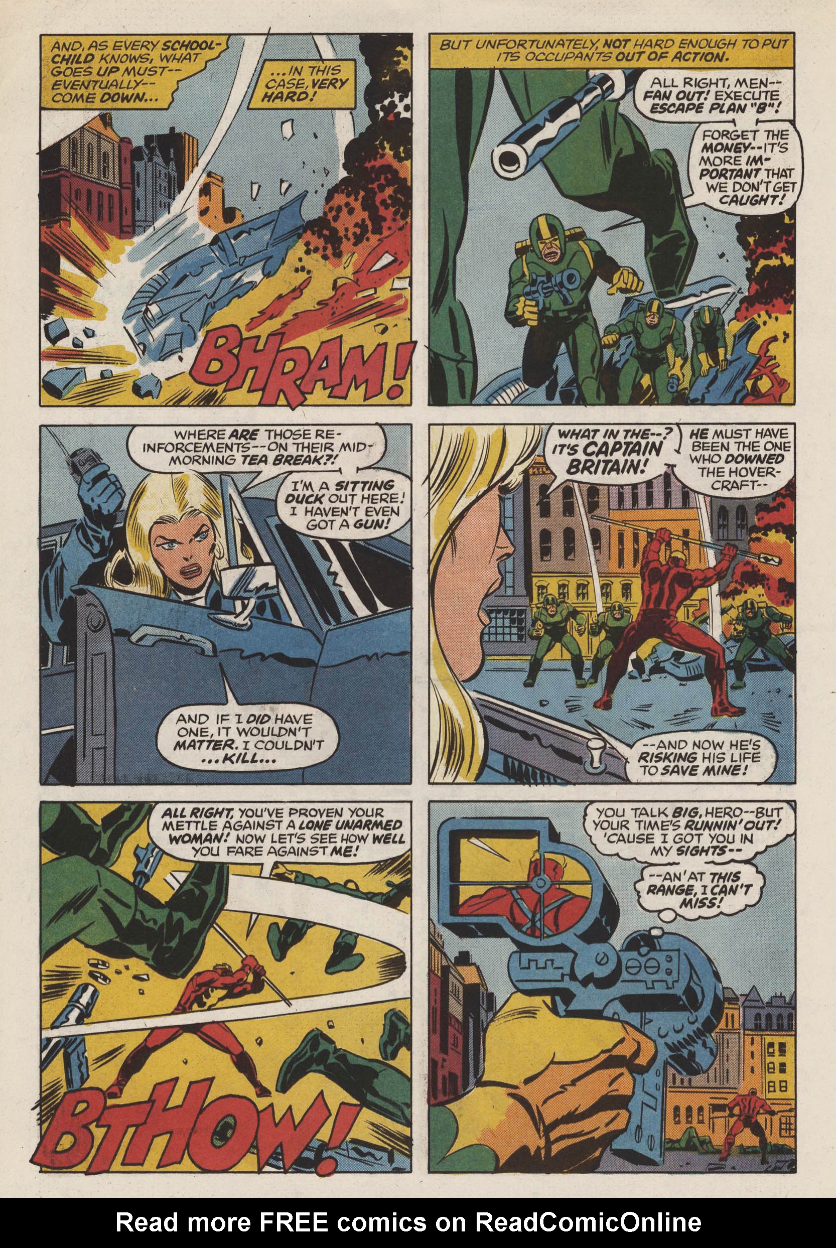 Read online Captain Britain (1976) comic -  Issue #8 - 4
