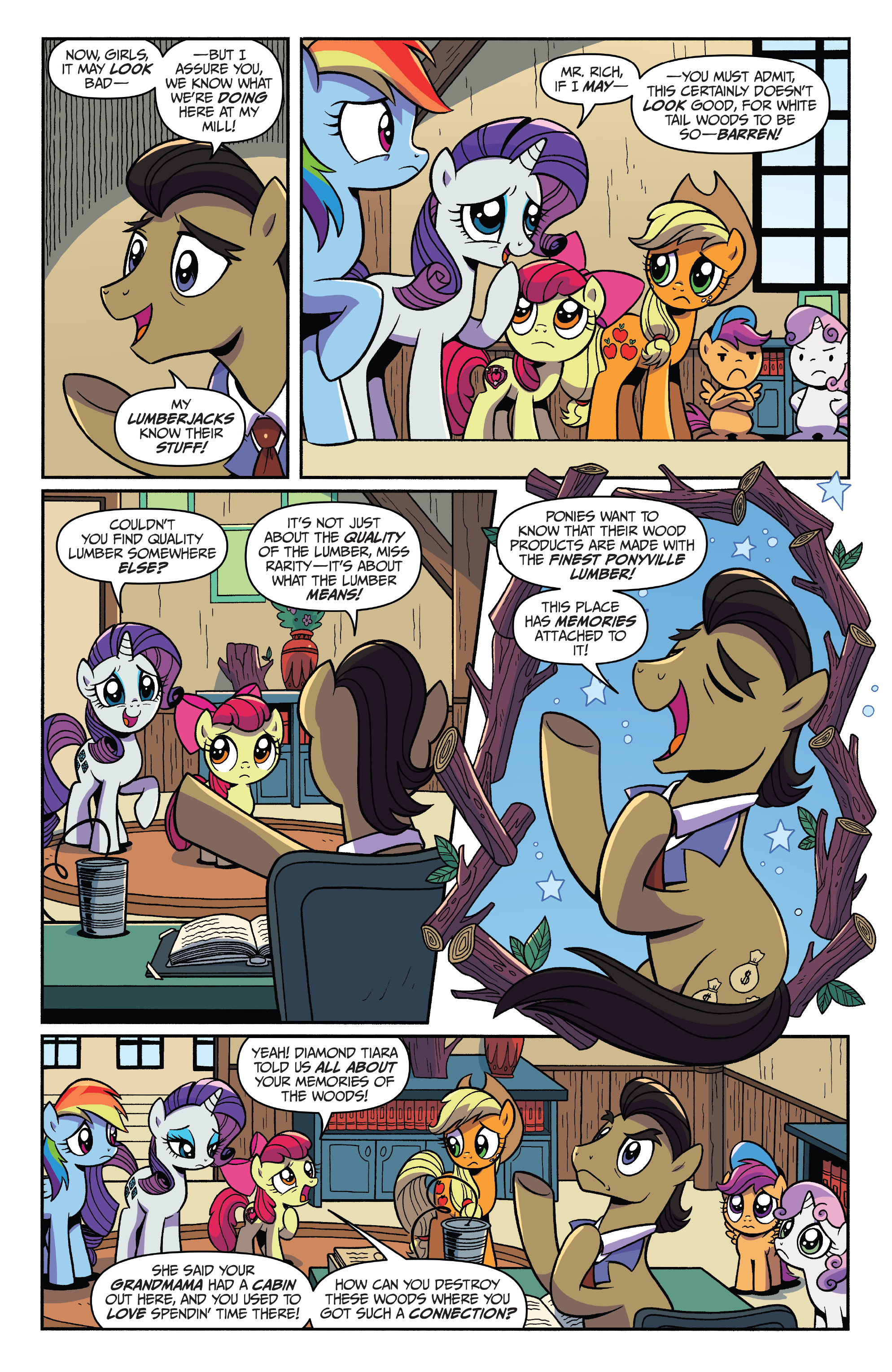 Read online My Little Pony: Spirit of the Forest comic -  Issue #2 - 7