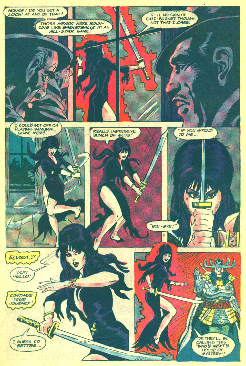 Read online Elvira's House of Mystery comic -  Issue #2 - 14
