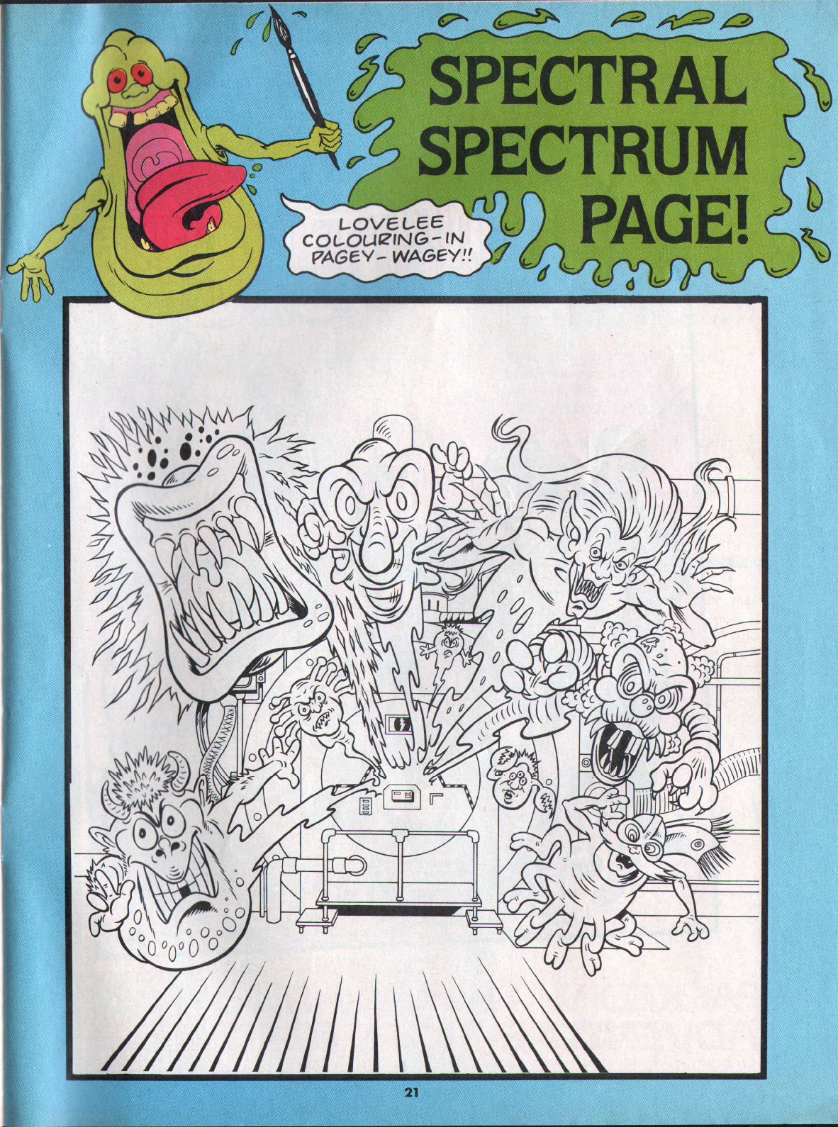 Read online The Real Ghostbusters comic -  Issue #93 - 21
