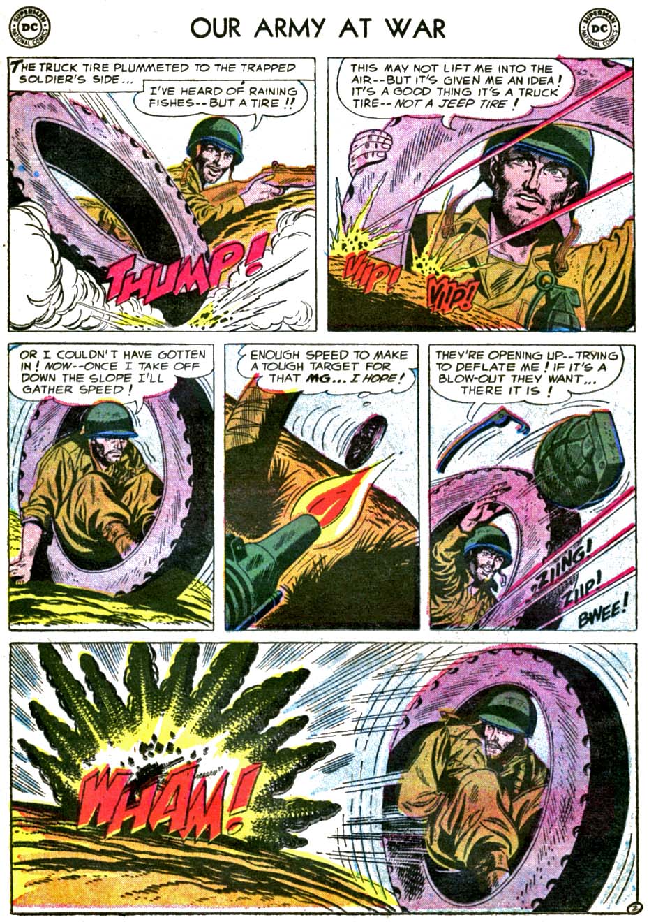 Read online Our Army at War (1952) comic -  Issue #54 - 12