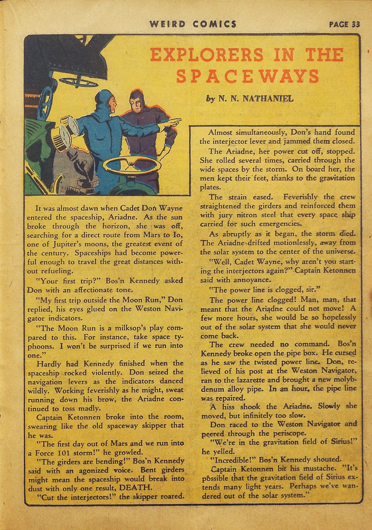 Read online Weird Comics comic -  Issue #6 - 34