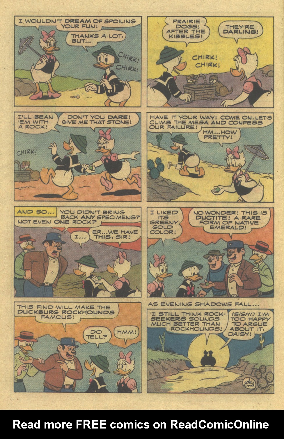 Read online Walt Disney Daisy and Donald comic -  Issue #6 - 8
