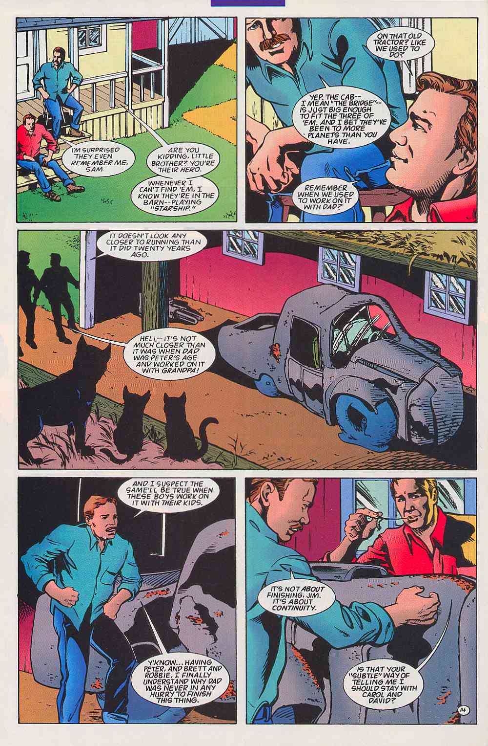 Read online Star Trek (1989) comic -  Issue #74 - 15