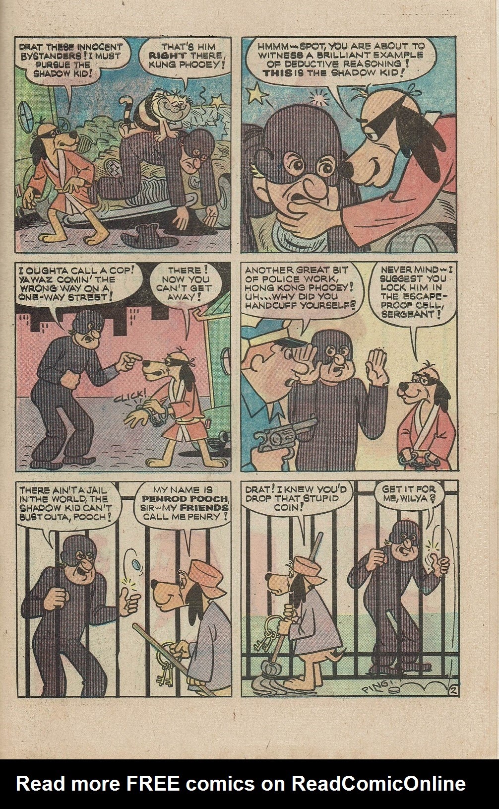 Read online Hong Kong Phooey comic -  Issue #2 - 27