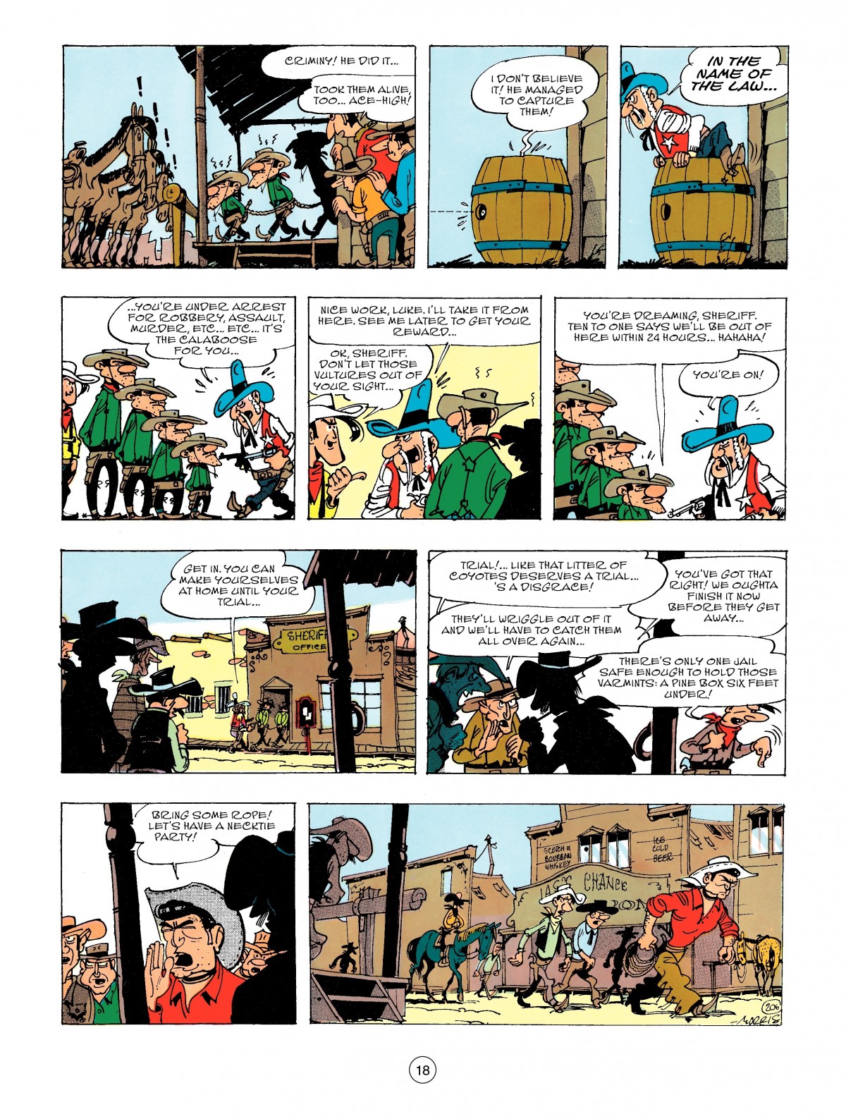 Read online A Lucky Luke Adventure comic -  Issue #47 - 18