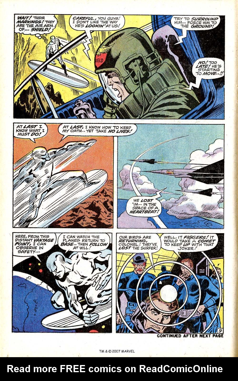 Read online Silver Surfer (1968) comic -  Issue #17 - 14