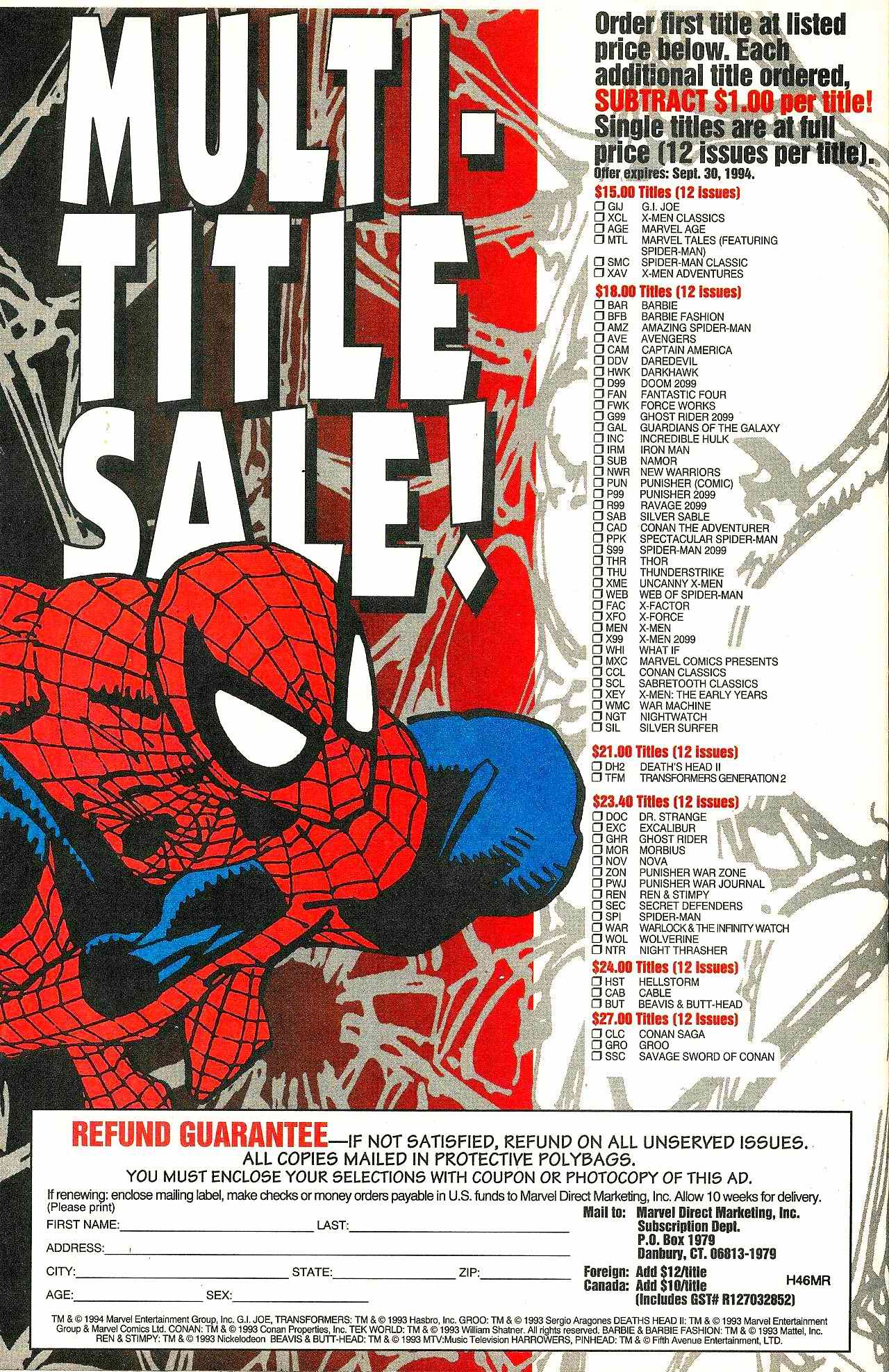 Read online Cable (1993) comic -  Issue #14 - 33