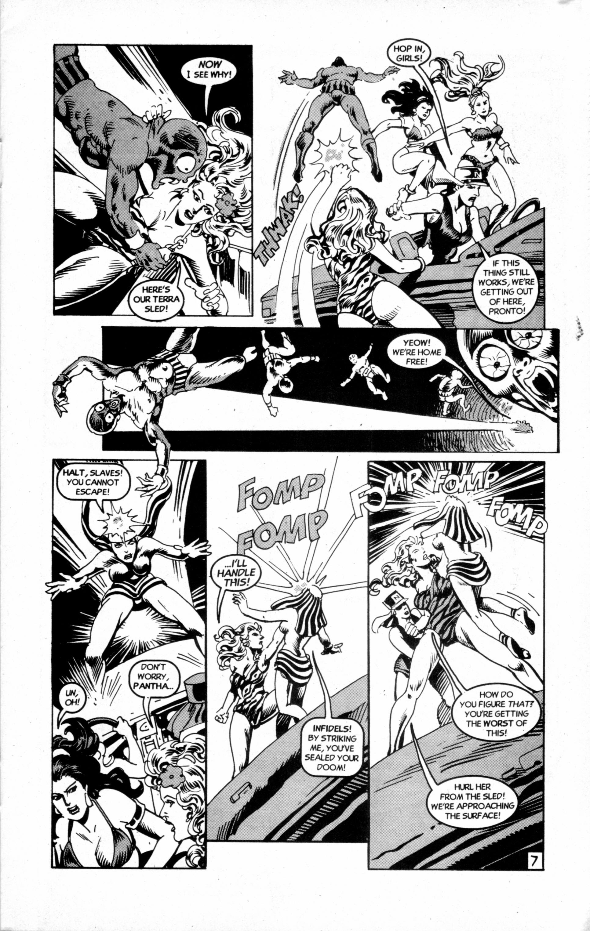 Read online Jungle Girls (1988) comic -  Issue #16 - 9