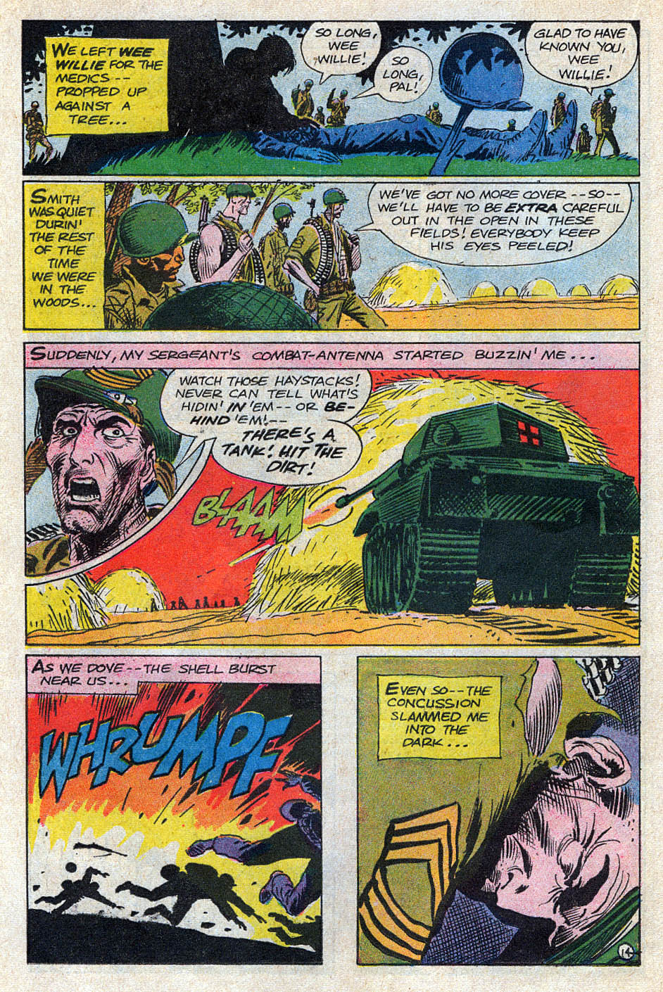 Read online Our Army at War (1952) comic -  Issue #184 - 22