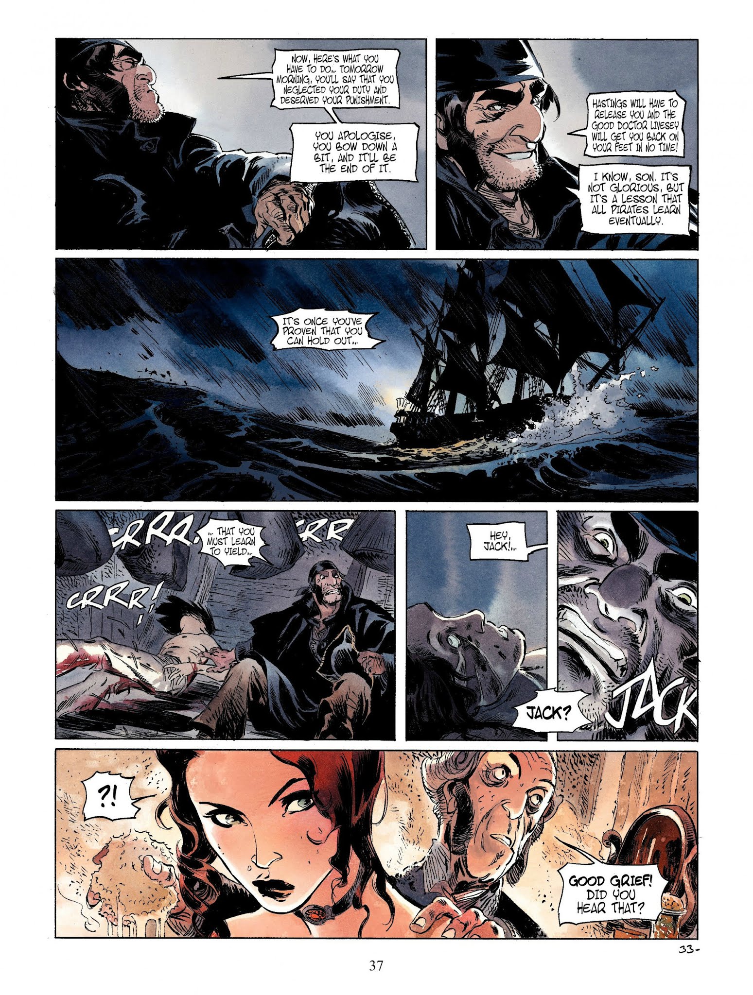 Read online Long John Silver comic -  Issue #2 - 36