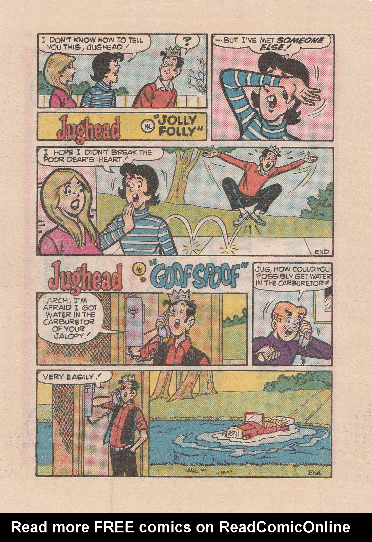 Read online Jughead with Archie Digest Magazine comic -  Issue #87 - 93