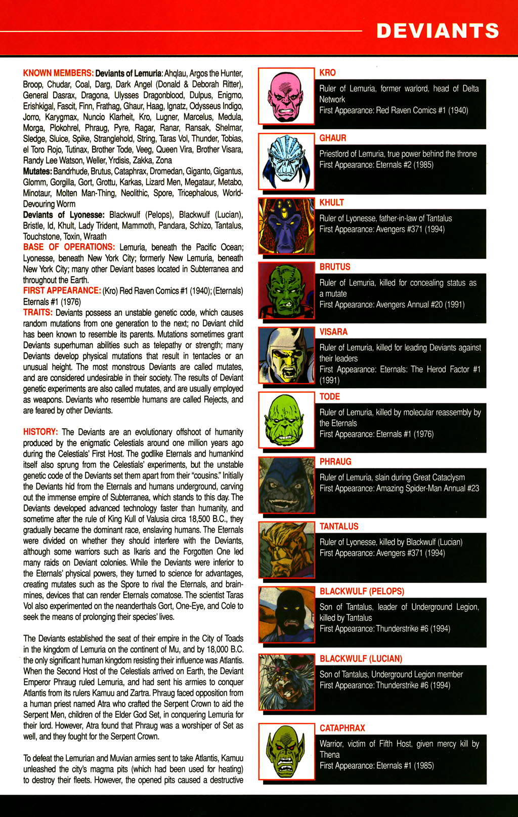 Read online All-New Official Handbook of the Marvel Universe A to Z comic -  Issue #3 - 43