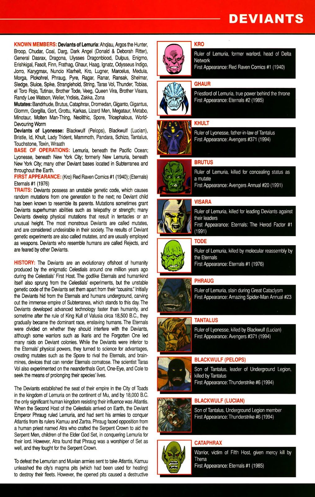 All-New Official Handbook of the Marvel Universe A to Z issue 3 - Page 43