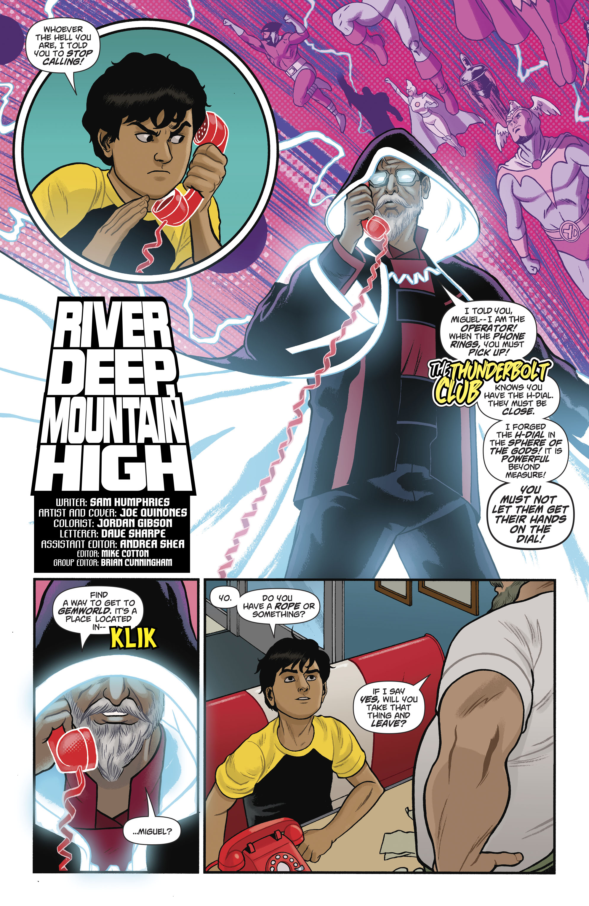 Read Online Dial H For Hero Comic Issue 2