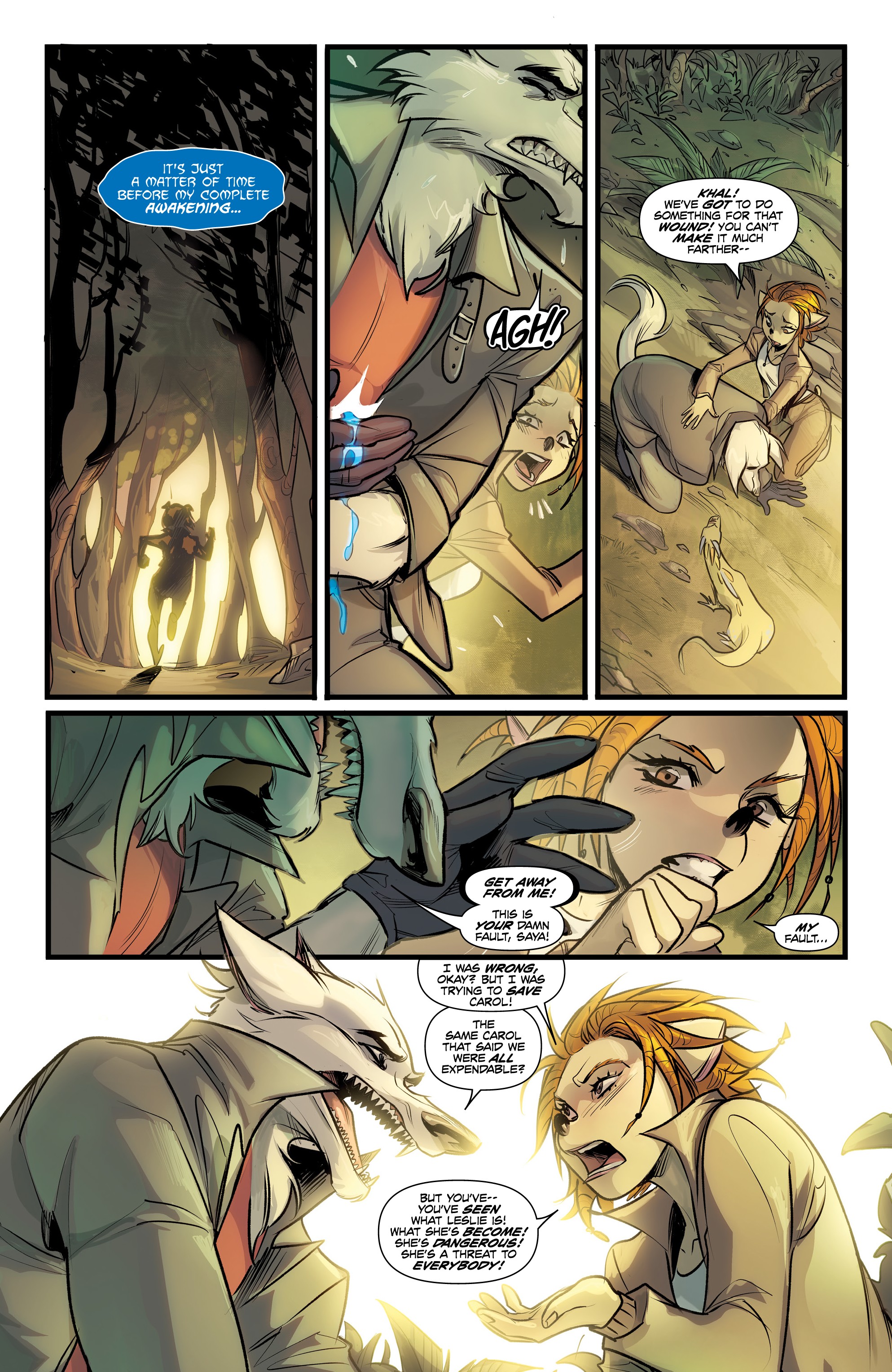 Read online Unnatural comic -  Issue #9 - 9