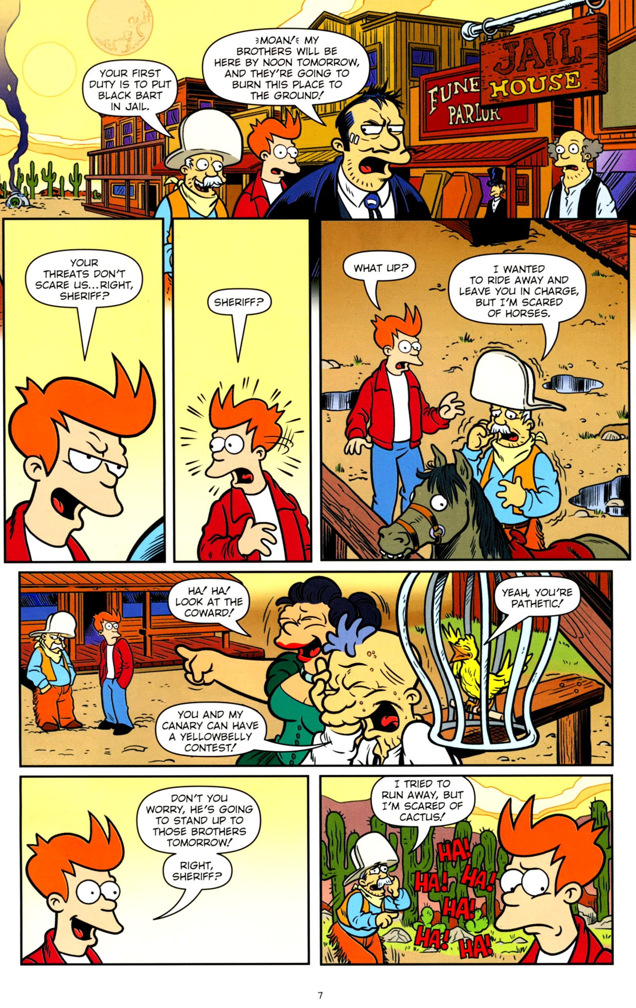 Read online Futurama Comics comic -  Issue #55 - 6