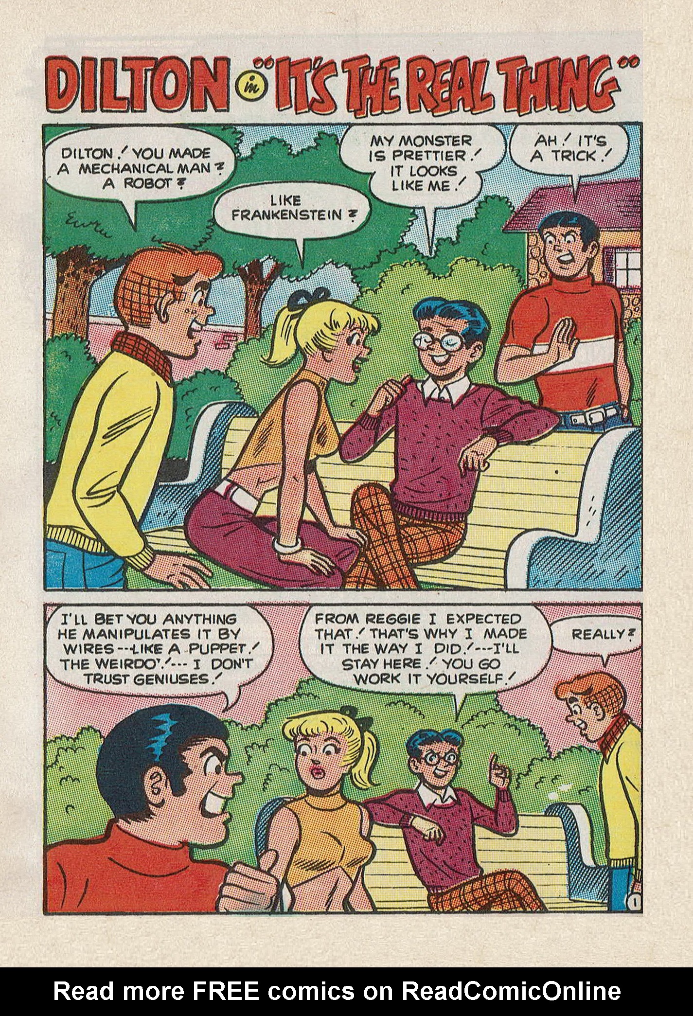 Read online Jughead Jones Comics Digest comic -  Issue #60 - 98
