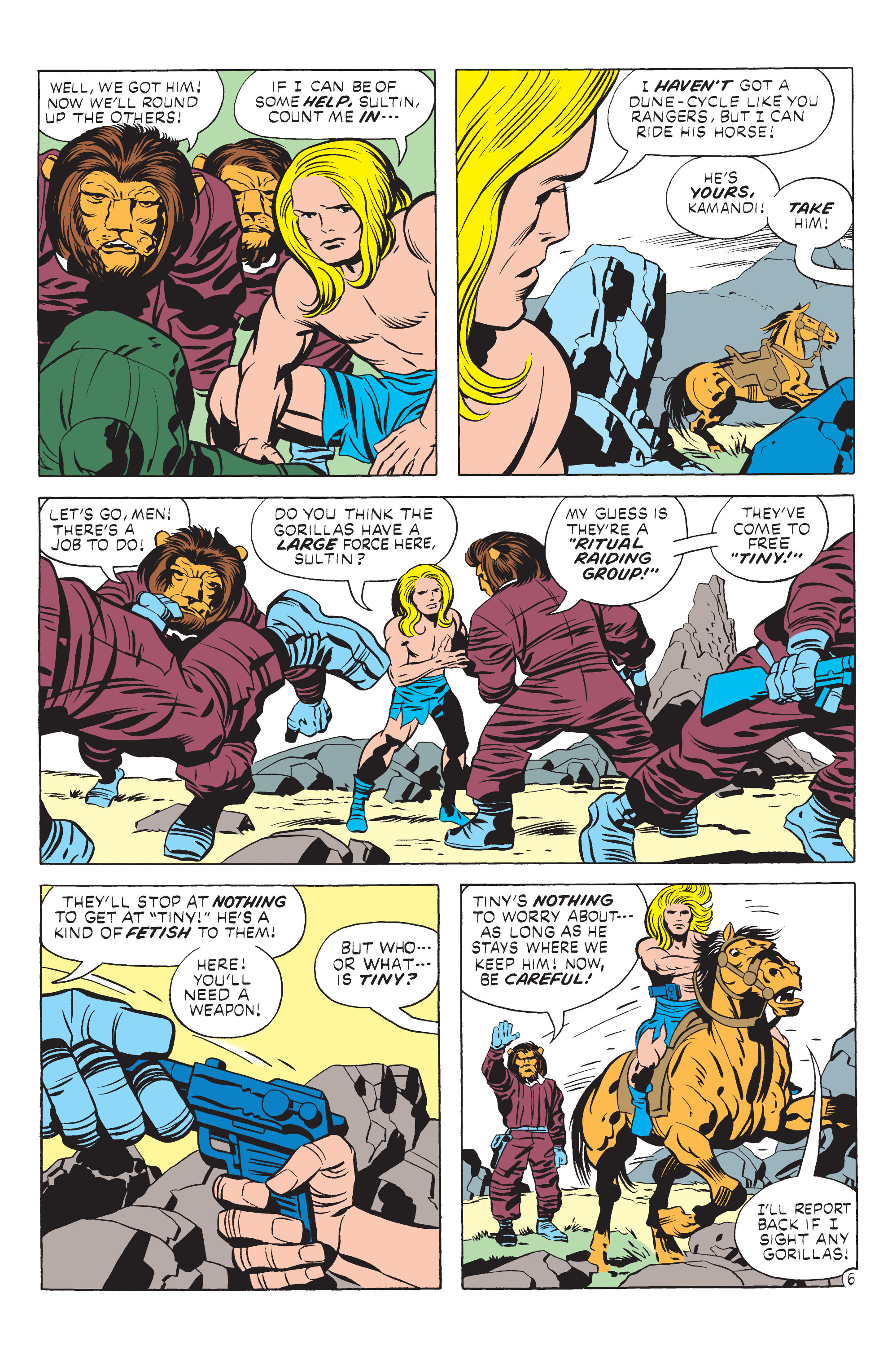 Read online Kamandi, The Last Boy On Earth comic -  Issue #7 - 6