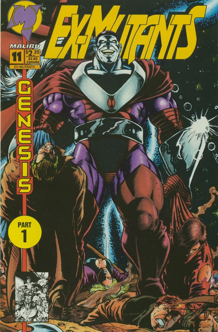 Read online Ex-Mutants comic -  Issue #11 - 1