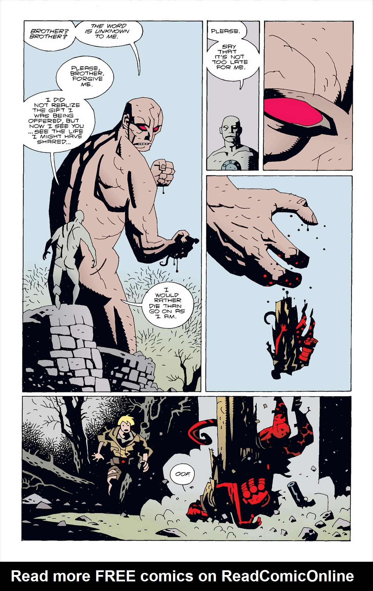Read online Hellboy: Almost Colossus comic -  Issue #2 - 17