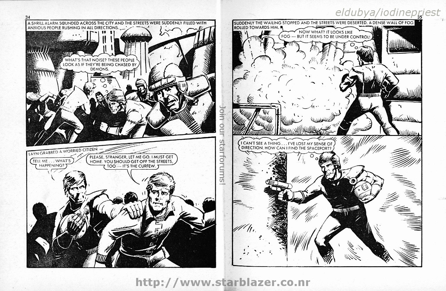 Read online Starblazer comic -  Issue #137 - 19