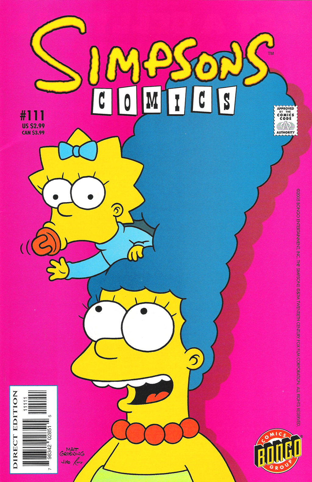 Read online Simpsons Comics comic -  Issue #111 - 1