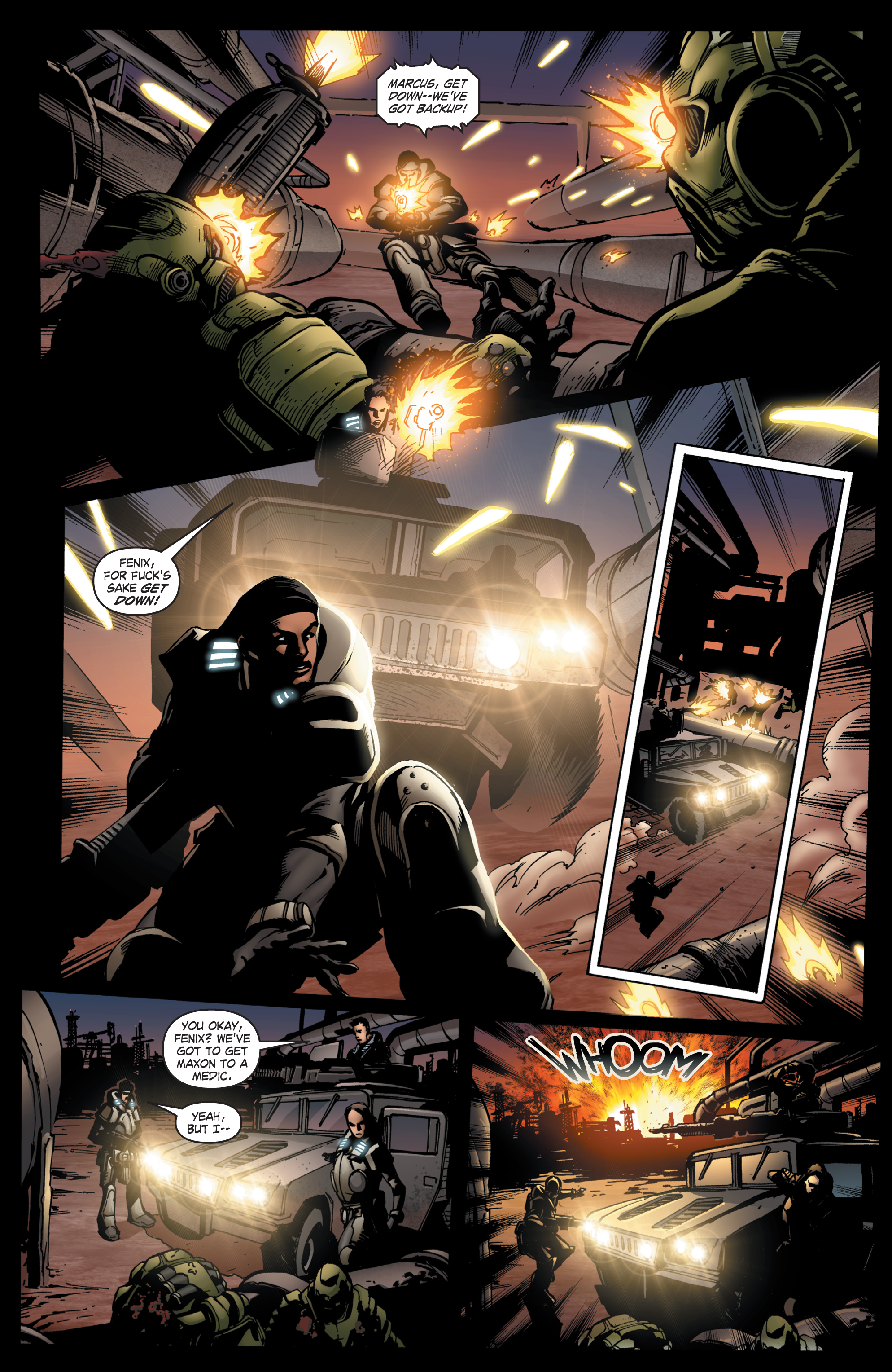 Read online Gears Of War comic -  Issue #17 - 12