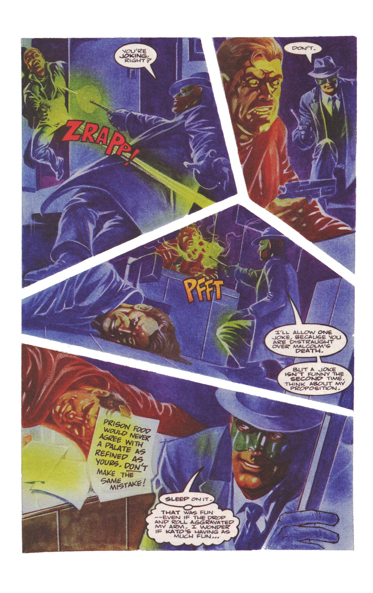 Read online Tales of the Green Hornet (1990) comic -  Issue #2 - 5