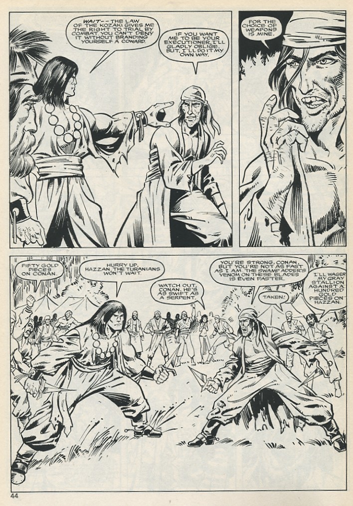 The Savage Sword Of Conan issue 131 - Page 44