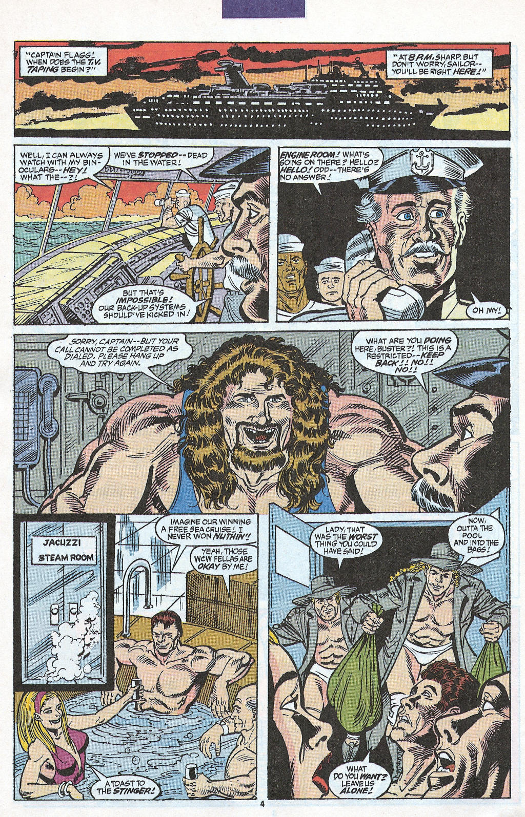 Read online WCW World Championship Wrestling comic -  Issue #3 - 6
