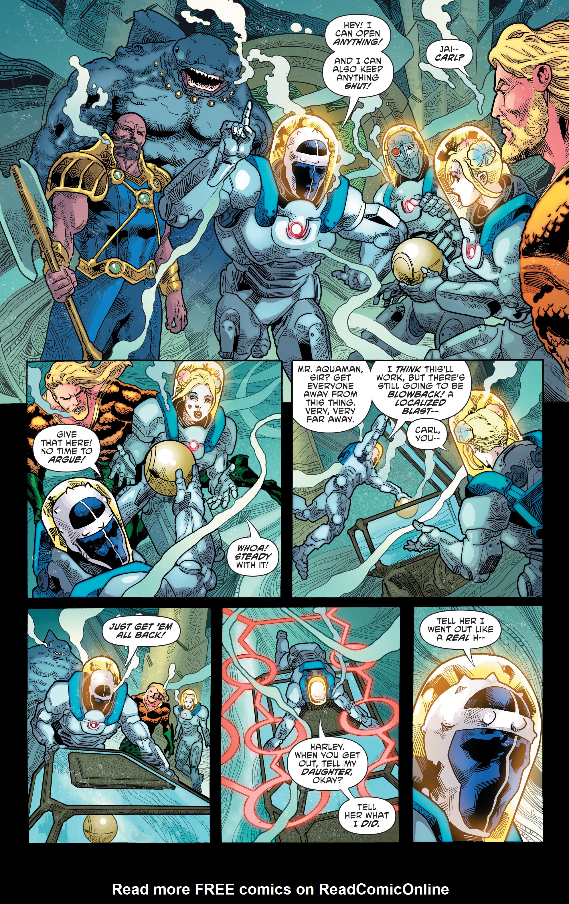 Read online Aquaman/Suicide Squad: Sink Atlantis! comic -  Issue # TPB - 85