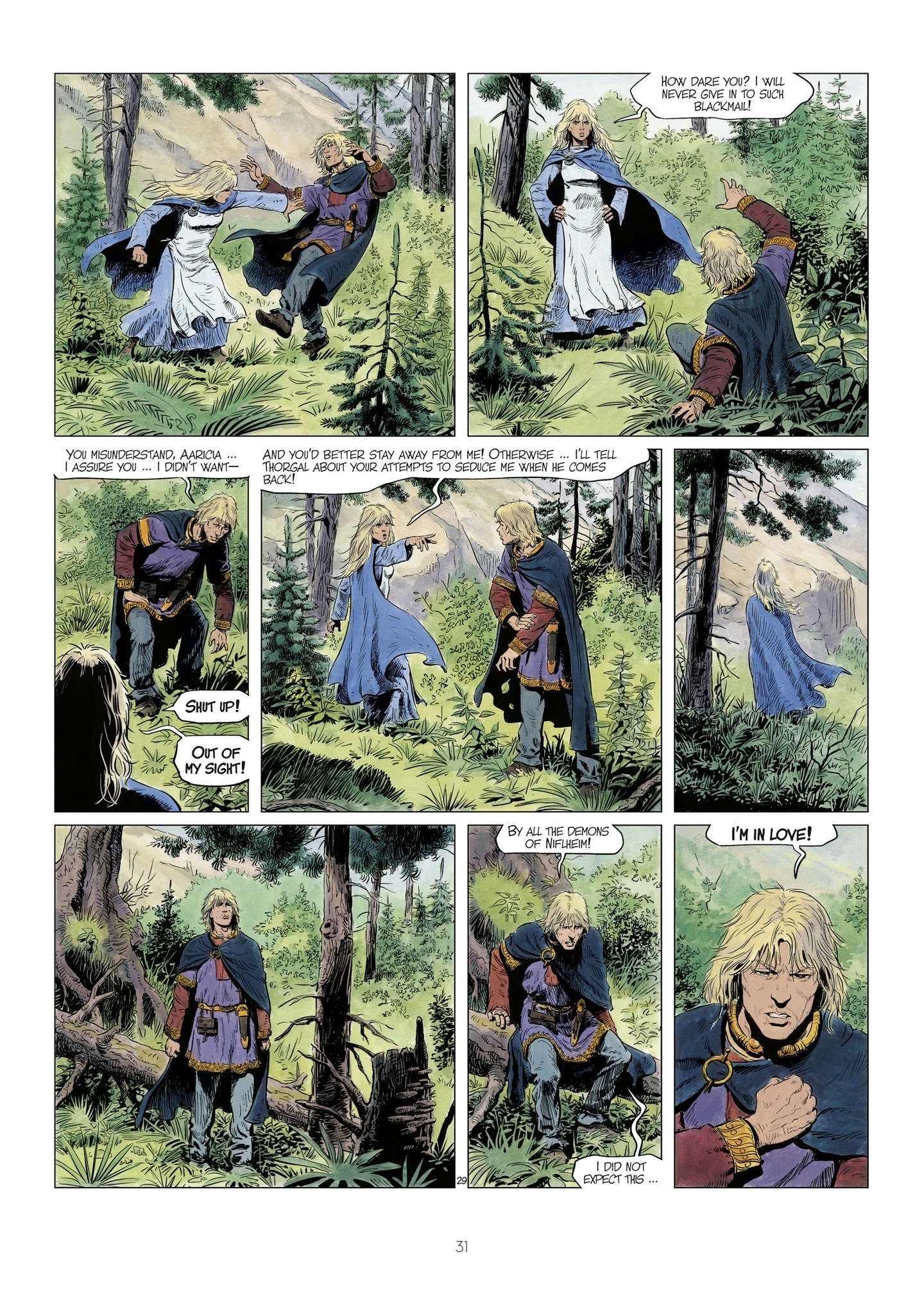 Read online The World of Thorgal: Wolfcub comic -  Issue #2 - 33