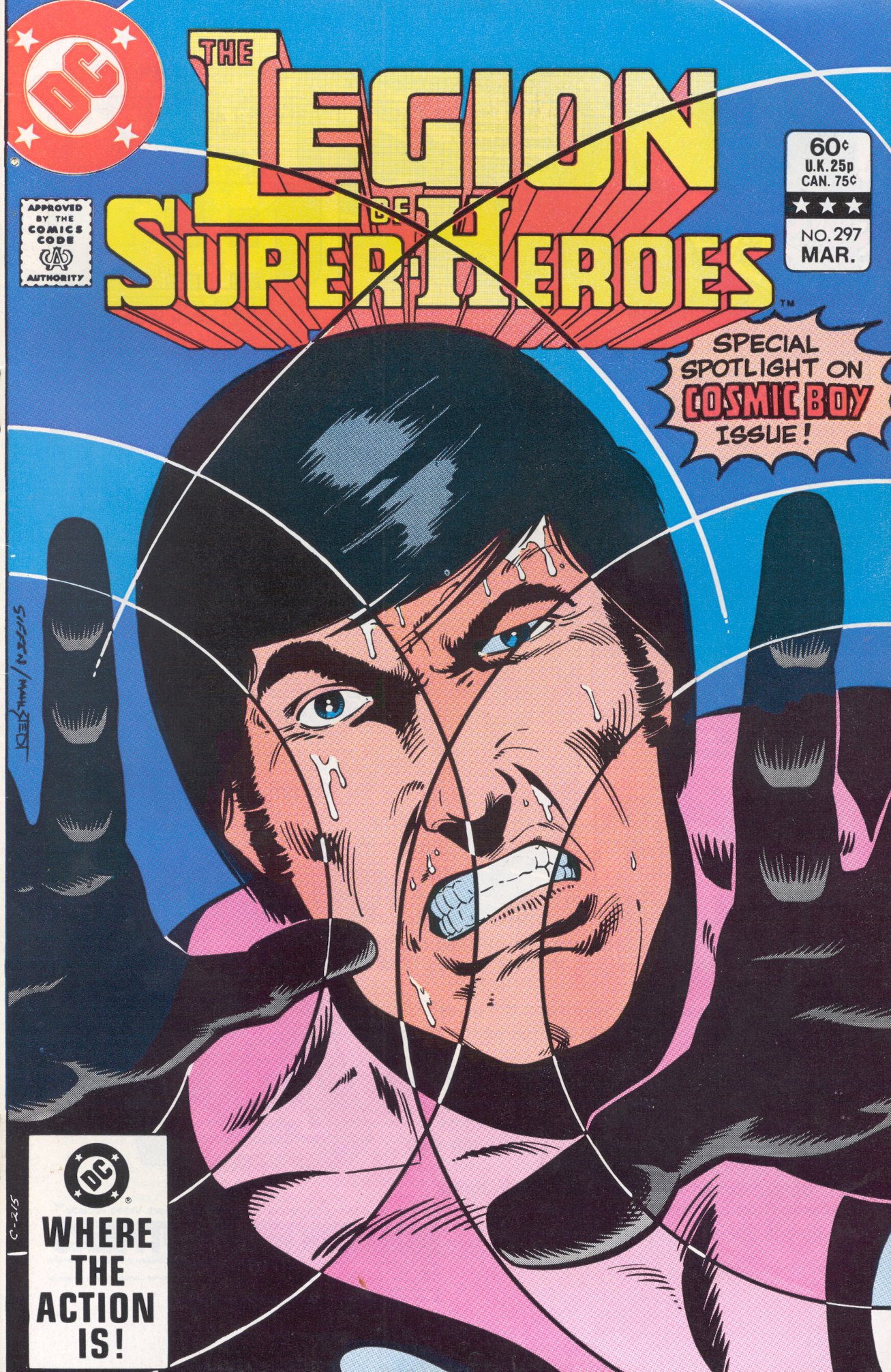 Read online Legion of Super-Heroes (1980) comic -  Issue #297 - 1