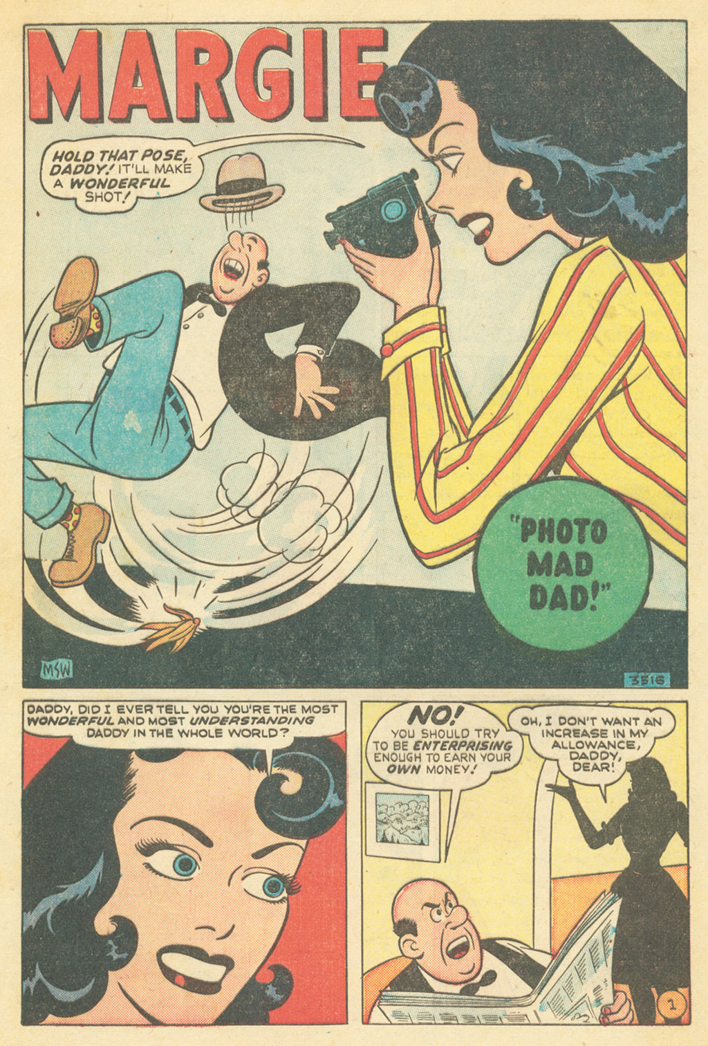 Read online Margie Comics comic -  Issue #45 - 12