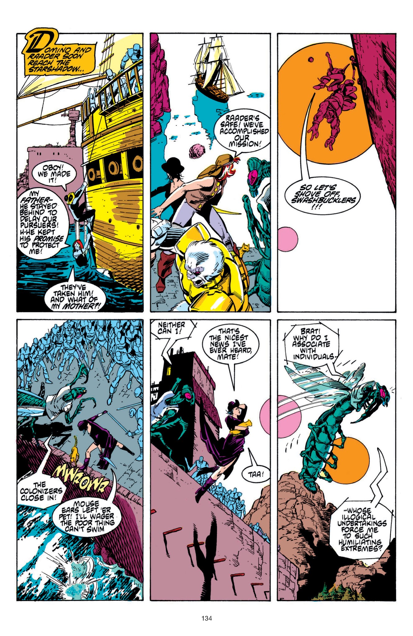 Read online Swords of the Swashbucklers comic -  Issue # TPB - 124