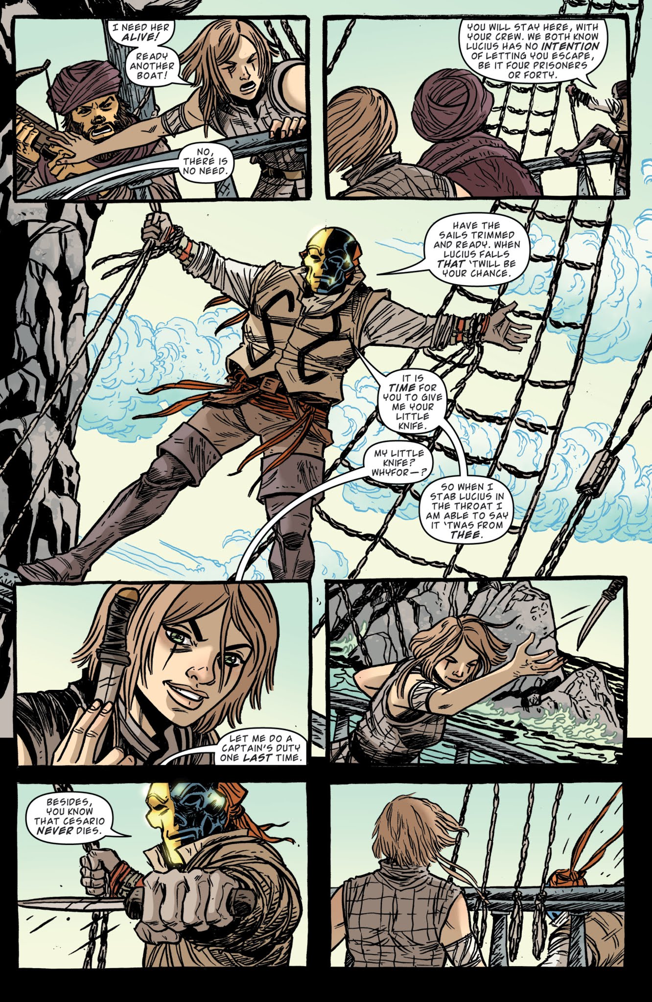 Read online Kill Shakespeare: The Mask of Night comic -  Issue #3 - 16